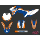 Kit Deco Moto Cross Pulsar KTM 65 SX Bleu