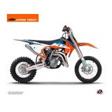 Kit Deco Moto Cross Origin-K22 KTM 65 SX Bleu