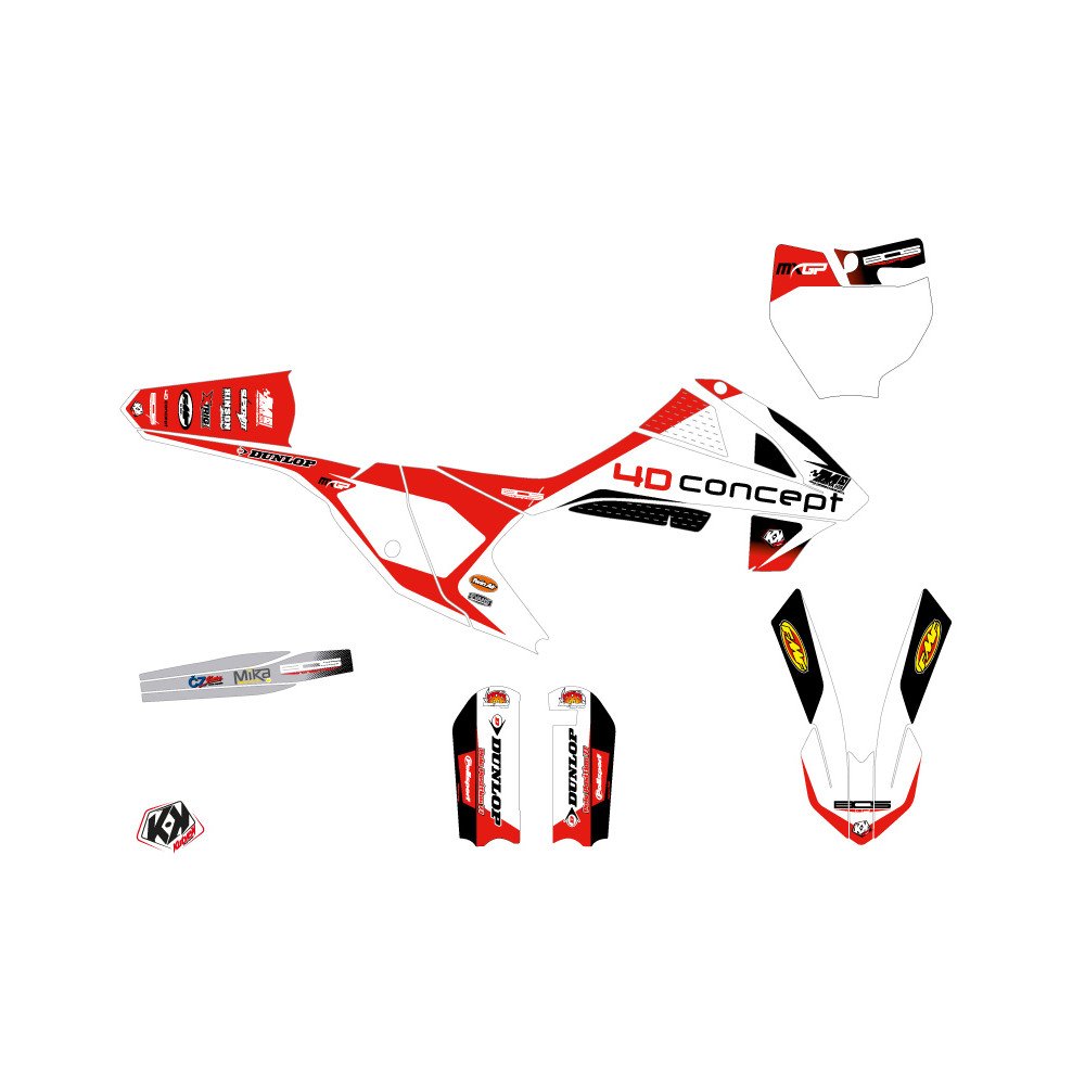 Kit Deco Moto Cross Replica BOS KTM 65 SX
