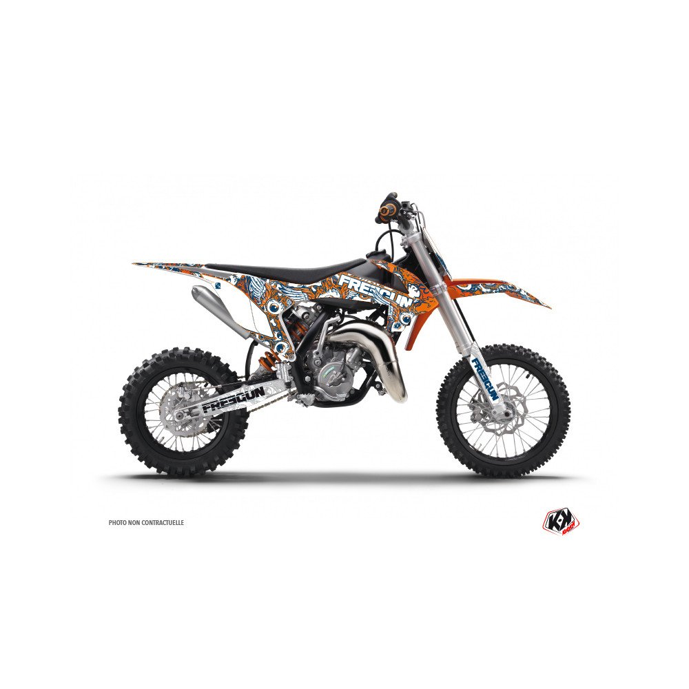 Kit Deco Moto Cross Freegun Eyed KTM 65 SX Orange