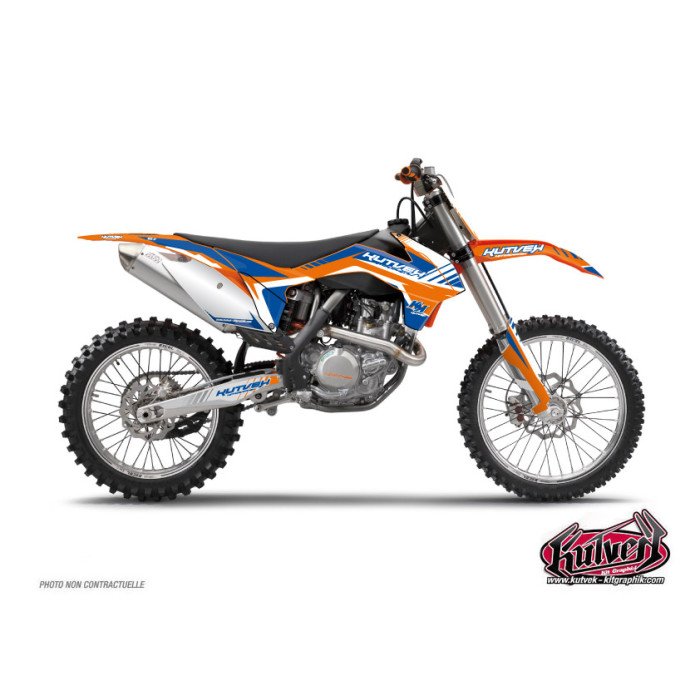 Kit Deco Moto Cross Pulsar KTM 65 SX Bleu