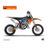 Kit Deco Moto Cross Skyline KTM 65 SX Bleu
