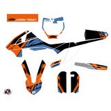 Kit Deco Moto Cross Skyline KTM 65 SX Bleu