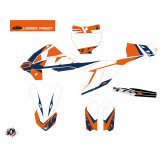 Kit Deco Moto Cross Gravity KTM 65 SX Bleu