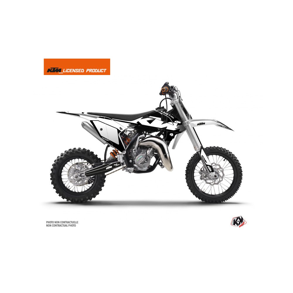 Kit Deco Moto Cross Retro KTM 65 SX Noir