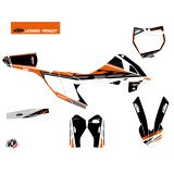 Kit Deco Moto Cross Rift KTM 65 SX Noir Orange