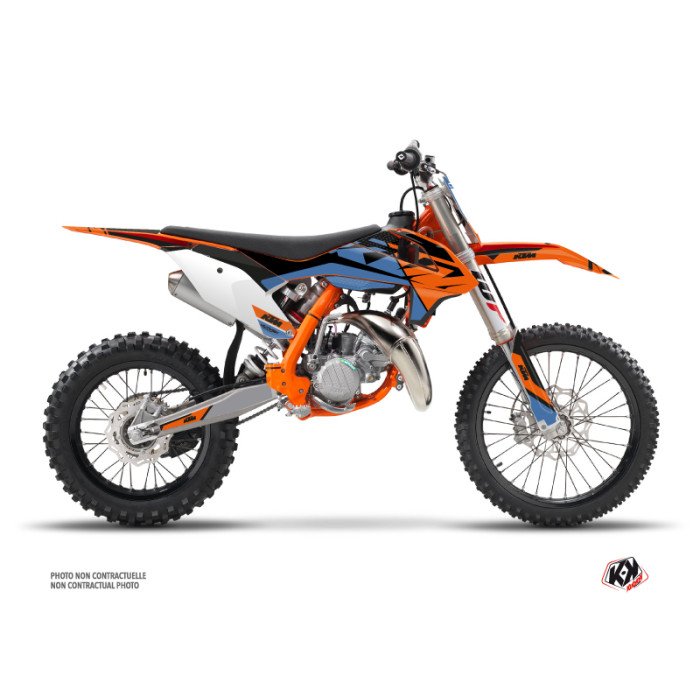Kit Deco Moto Cross Skyline KTM 85 SX Bleu