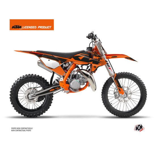 Kit Deco Moto Cross Retro KTM 85 SX Orange