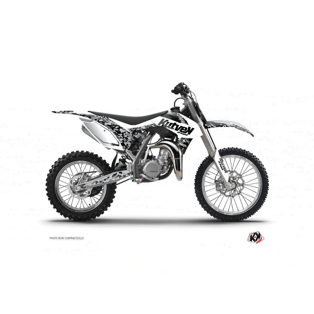 Kit Deco Moto Cross Predator KTM 85 SX Blanc