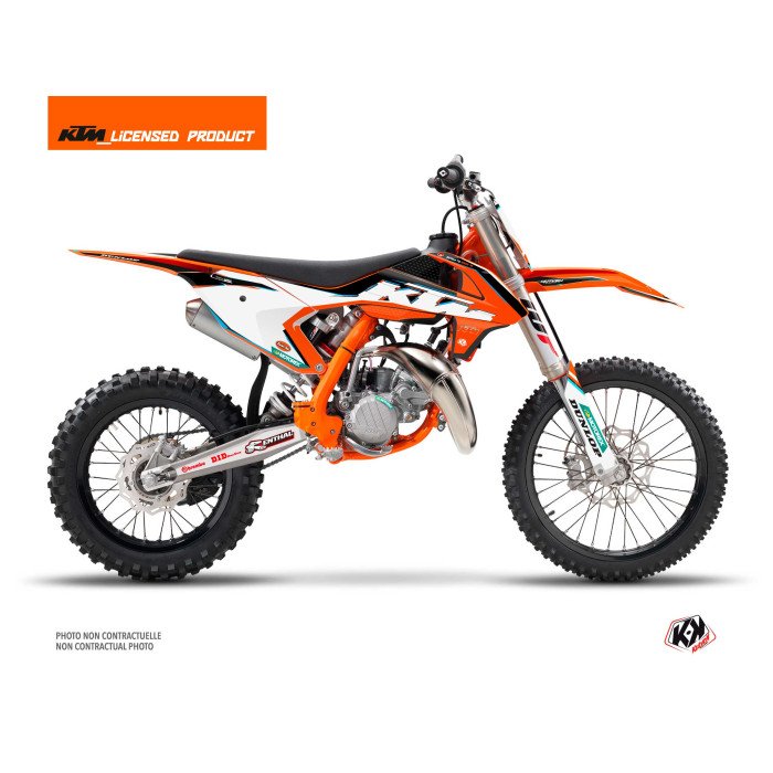 Kit Deco Moto Cross Origin-K22 KTM 85 SX Noir