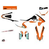 Kit Deco Moto Cross Origin-K22 KTM 85 SX Noir