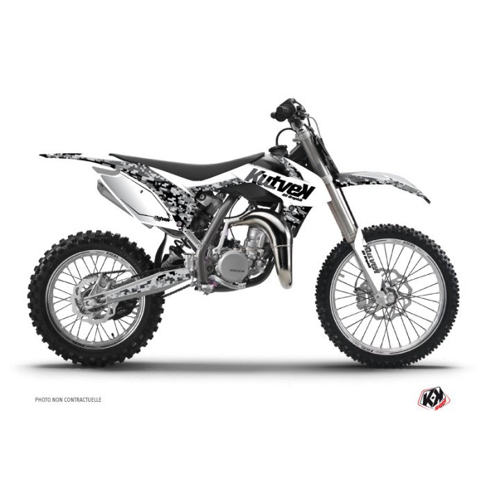 Kit Deco Moto Cross Predator KTM 85 SX Blanc