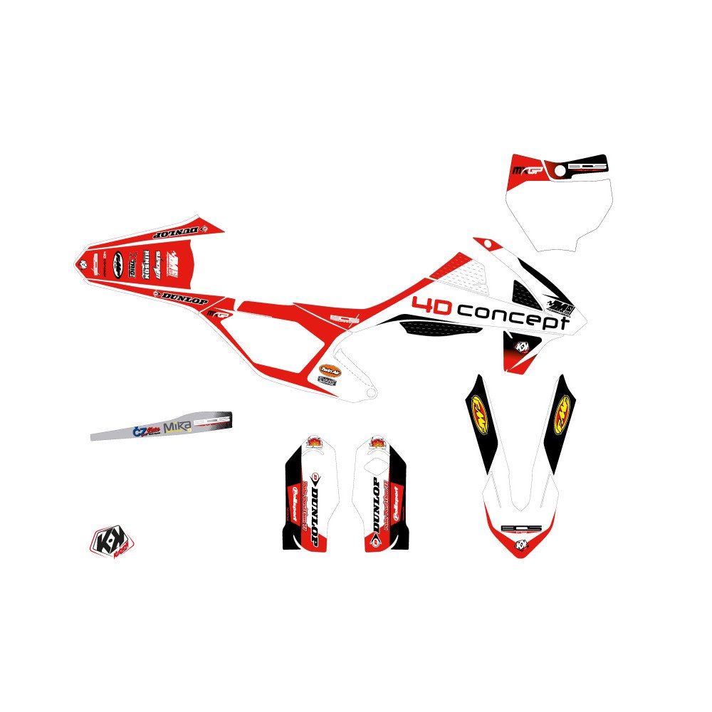 Kit Deco Moto Cross Replica BOS KTM 85 SX