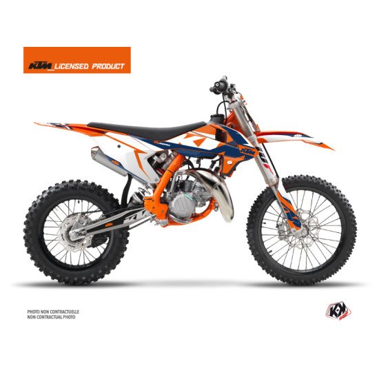 Kit Deco Moto Cross Gravity KTM 85 SX Bleu