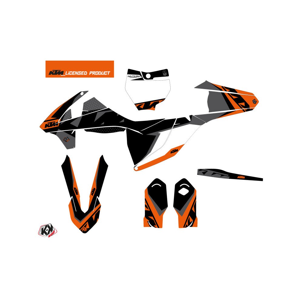 Kit Deco Moto Cross Gravity KTM 85 SX Orange