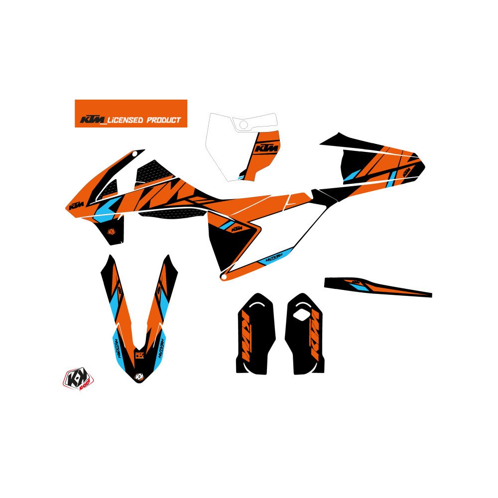 Kit Deco Moto Cross Reflex KTM 85 SX Orange