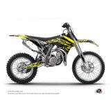 Kit Deco Moto Cross Eraser Fluo KTM 85 SX Jaune