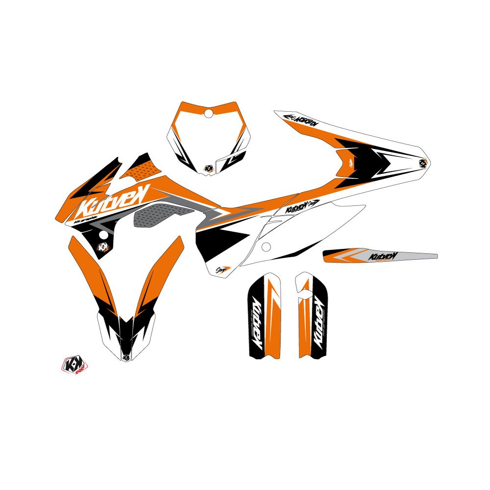 Kit Deco Moto Cross Stage KTM 85 SX Orange