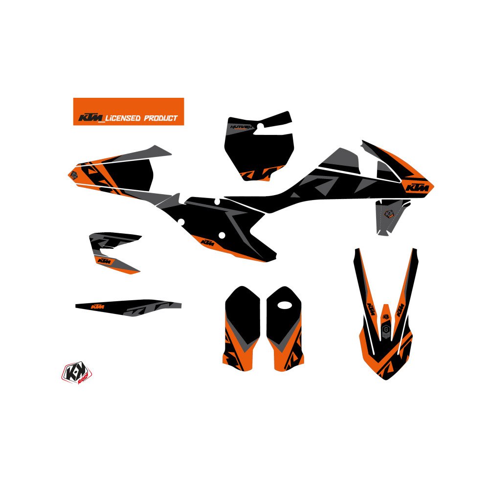Kit Deco Moto Cross Gravity KTM 125 SX Orange
