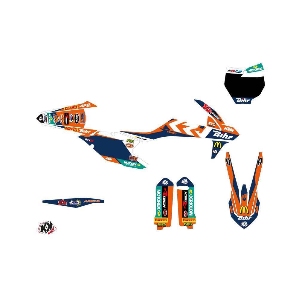Kit Deco Moto Cross Replica Pichon KTM 125 SX