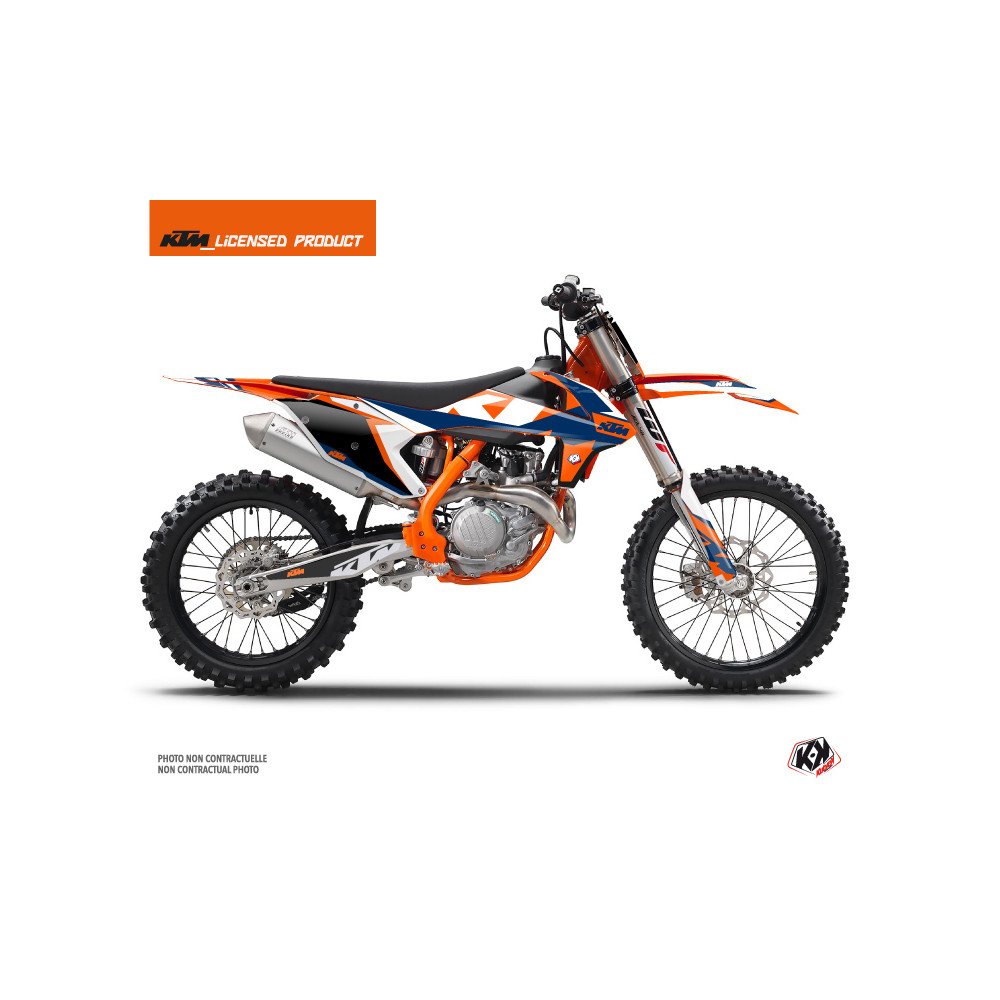 Kit Deco Moto Cross Gravity KTM 125 SX Bleu