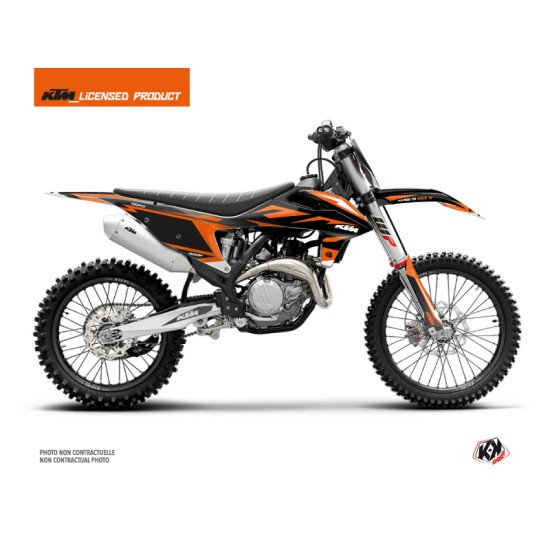Kit Deco Moto Cross Trophy KTM 125 SX Noir Orange