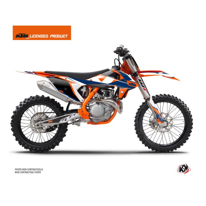 Kit Deco Moto Cross Gravity KTM 125 SX Bleu