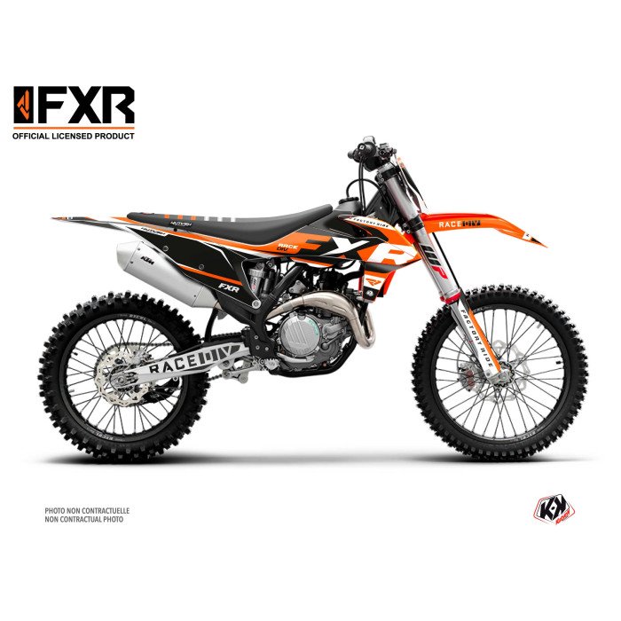Kit Deco Moto Cross FXR N4 KTM 125 SX Orange