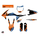 Kit Deco Moto Cross Skyline KTM 250 SX Bleu