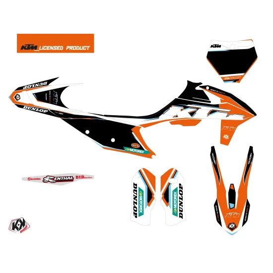 Kit Deco Moto Cross Origin-K22 KTM 250 SXF Noir