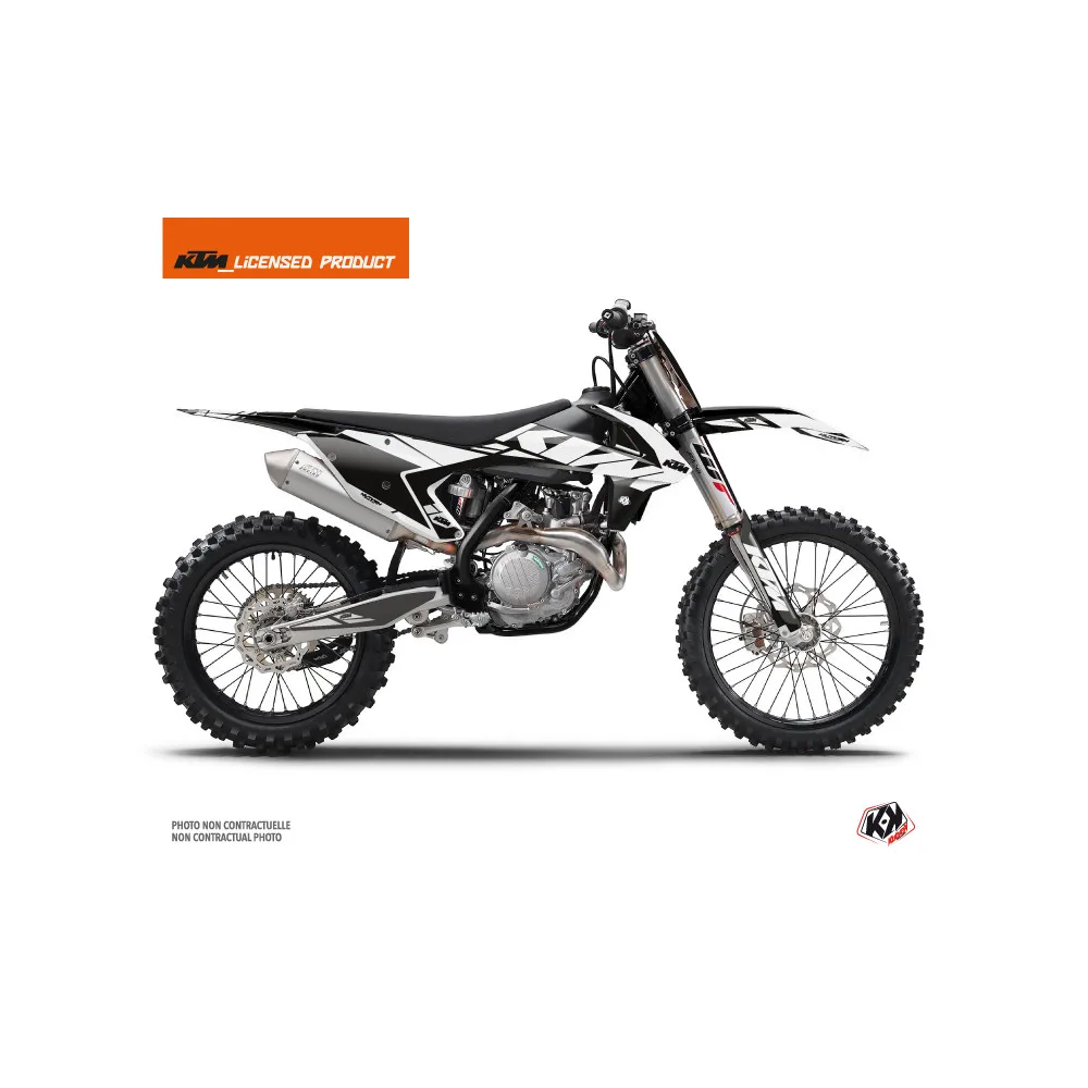 Kit Deco Moto Cross Reflex KTM 250 SXF Blanc