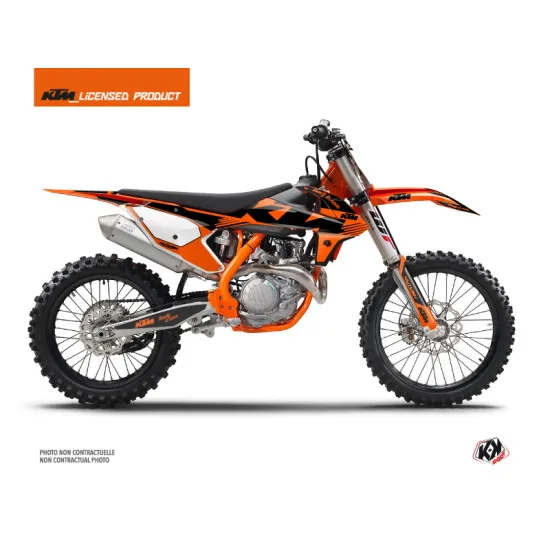 Kit Deco Moto Cross Retro KTM 450 SXF Orange