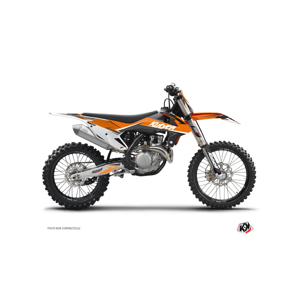 Kit Deco Moto Cross Stage KTM 450 SXF Orange