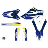 Kit Deco Moto Cross Stage Sherco 300 SE R Blanc Jaune LIGHT