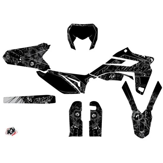 Kit Deco Moto Cross Zombies Dark Sherco SE / SEF Noir