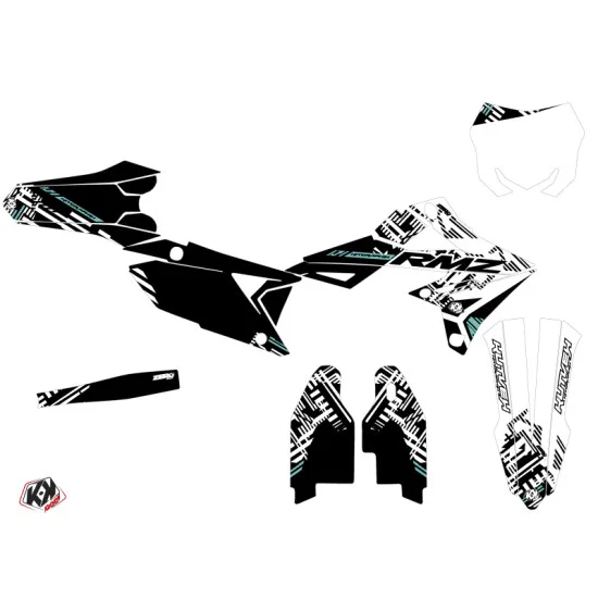 Kit Deco Moto Cross Zero Suzuki 450 RMZ Turquoise