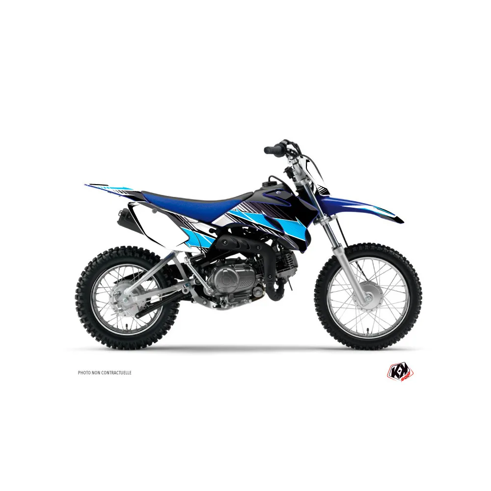 Kit Deco Moto Cross Stripe Yamaha TTR 110 Noir