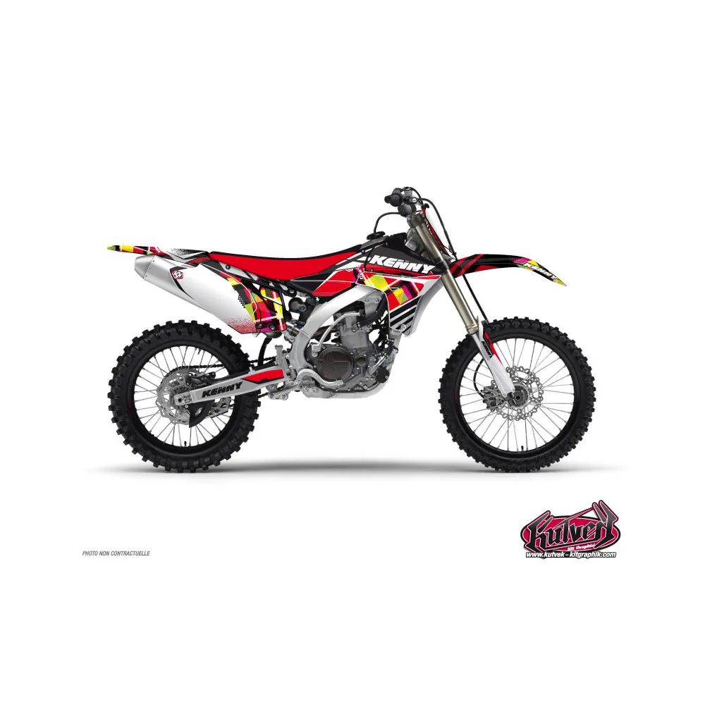Kit Deco Moto Cross Kenny Yamaha 85 YZ Rouge