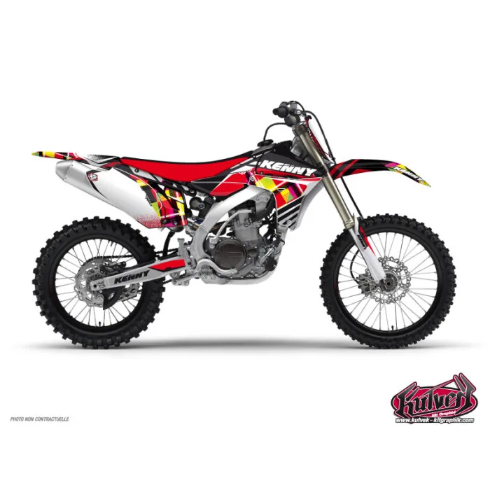 Kit Deco Moto Cross Kenny Yamaha 85 YZ Rouge