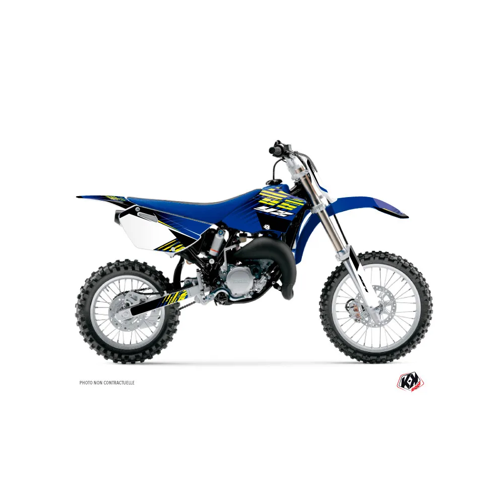Kit Deco Moto Cross Flow Yamaha 85 YZ Jaune