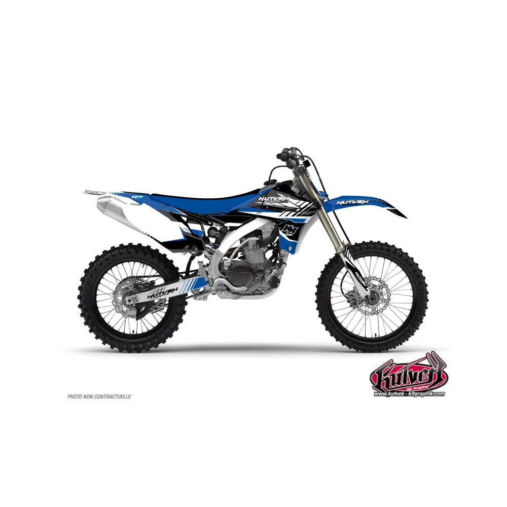 Kit Deco Moto Cross Pulsar Yamaha 85 YZ Bleu