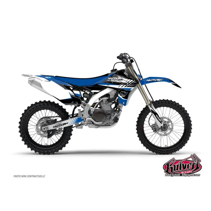 Kit Deco Moto Cross Pulsar Yamaha 85 YZ Bleu