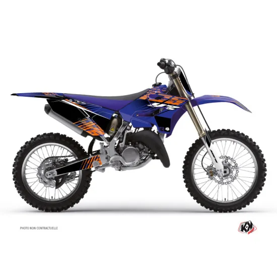 Kit Deco Moto Cross Flow Yamaha 125 YZ Orange