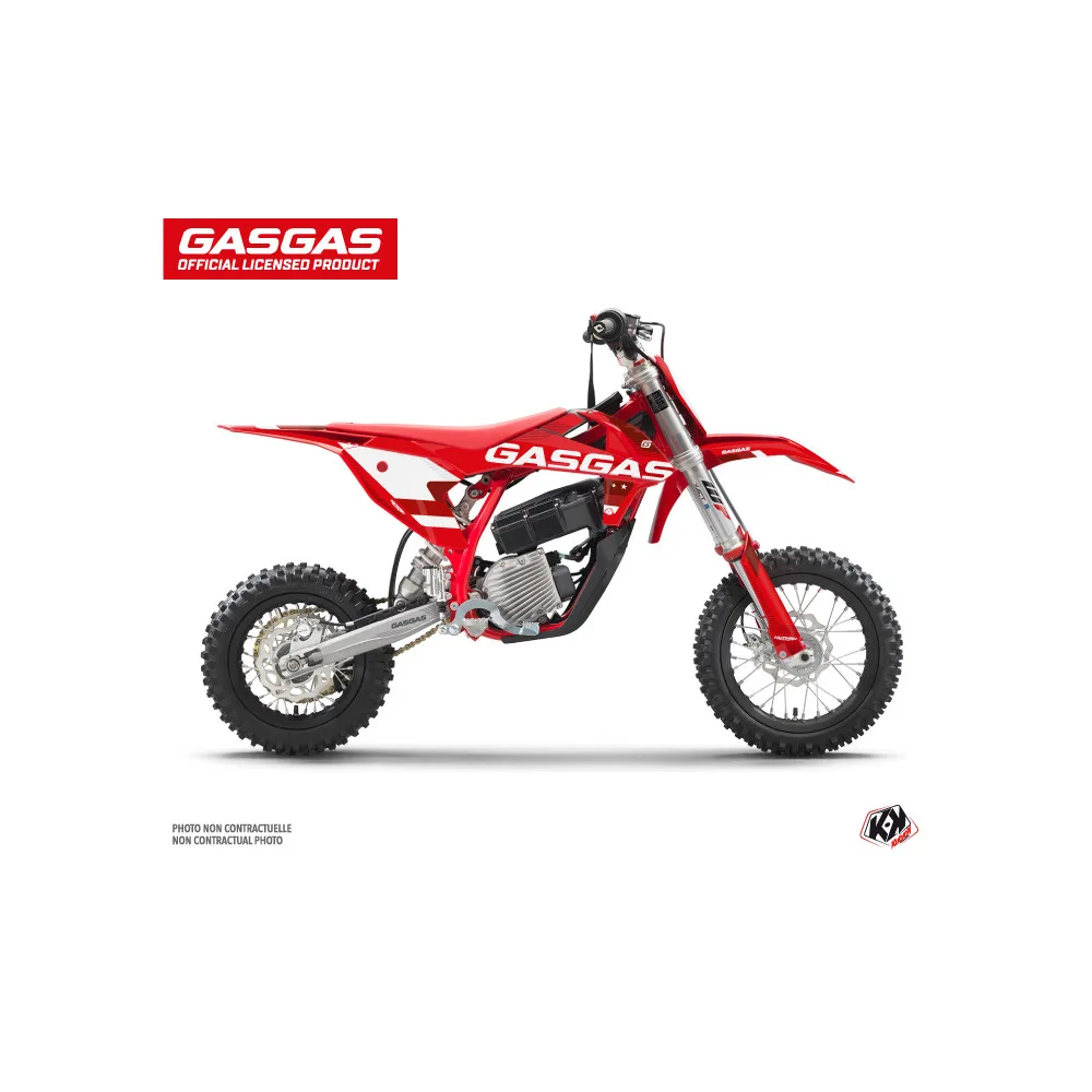 Kit Deco Moto Cross Stella GASGAS MC-E 5 Rouge
