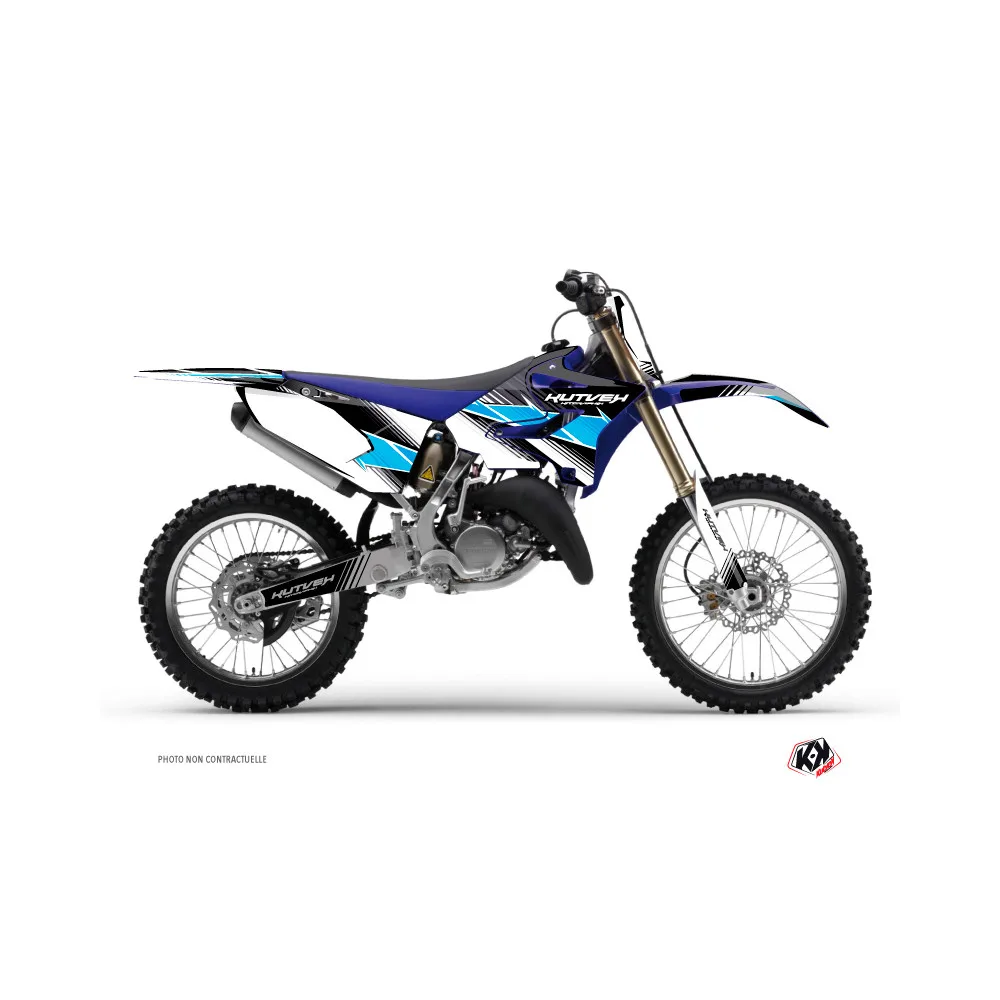 Kit Deco Moto Cross Stripe Yamaha 250 YZ Noir