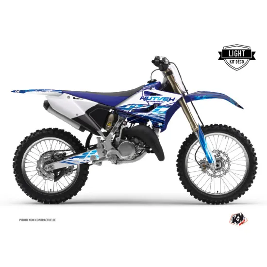 Kit Deco Moto Cross Eraser Yamaha 250 YZ Bleu LIGHT