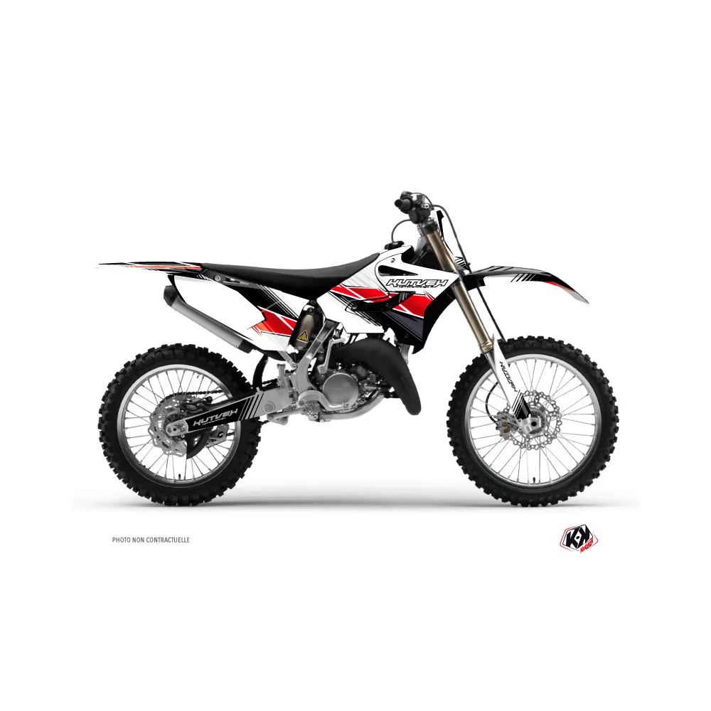 Kit Deco Moto Cross Stripe Yamaha 250 YZ Rouge