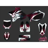 Kit Deco Moto Cross Graff Yamaha 250 YZ Rouge