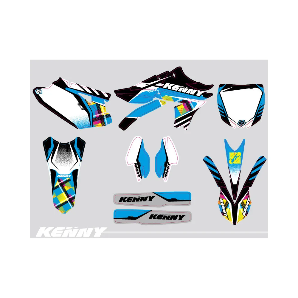Kit Deco Moto Cross Kenny Yamaha 250 YZF