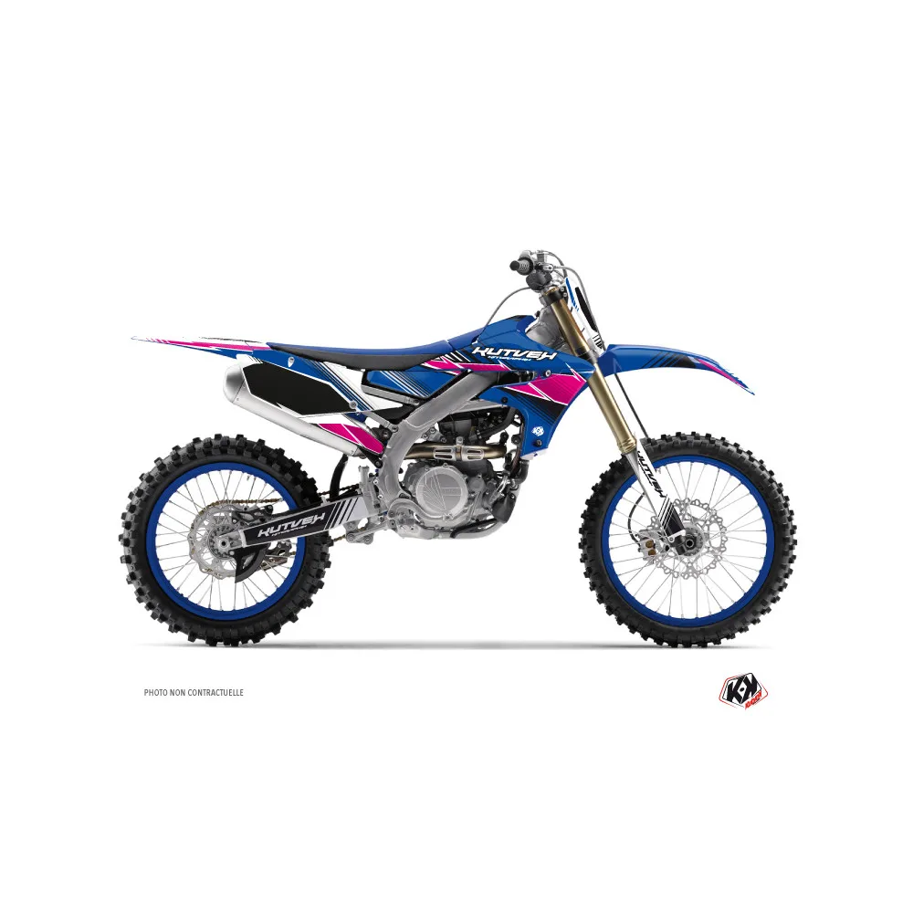 Kit Deco Moto Cross Stripe Yamaha 250 YZF Rose